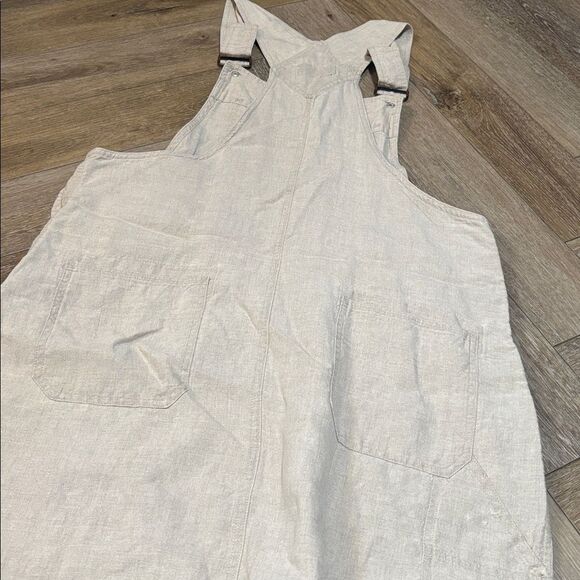 Eddie Bauer Linen Overall Dress - Picture 5 of 5